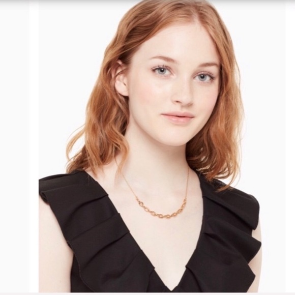 kate spade Jewelry - NWT Kate ♠️ Rhodium plated RoseGold tone necklace